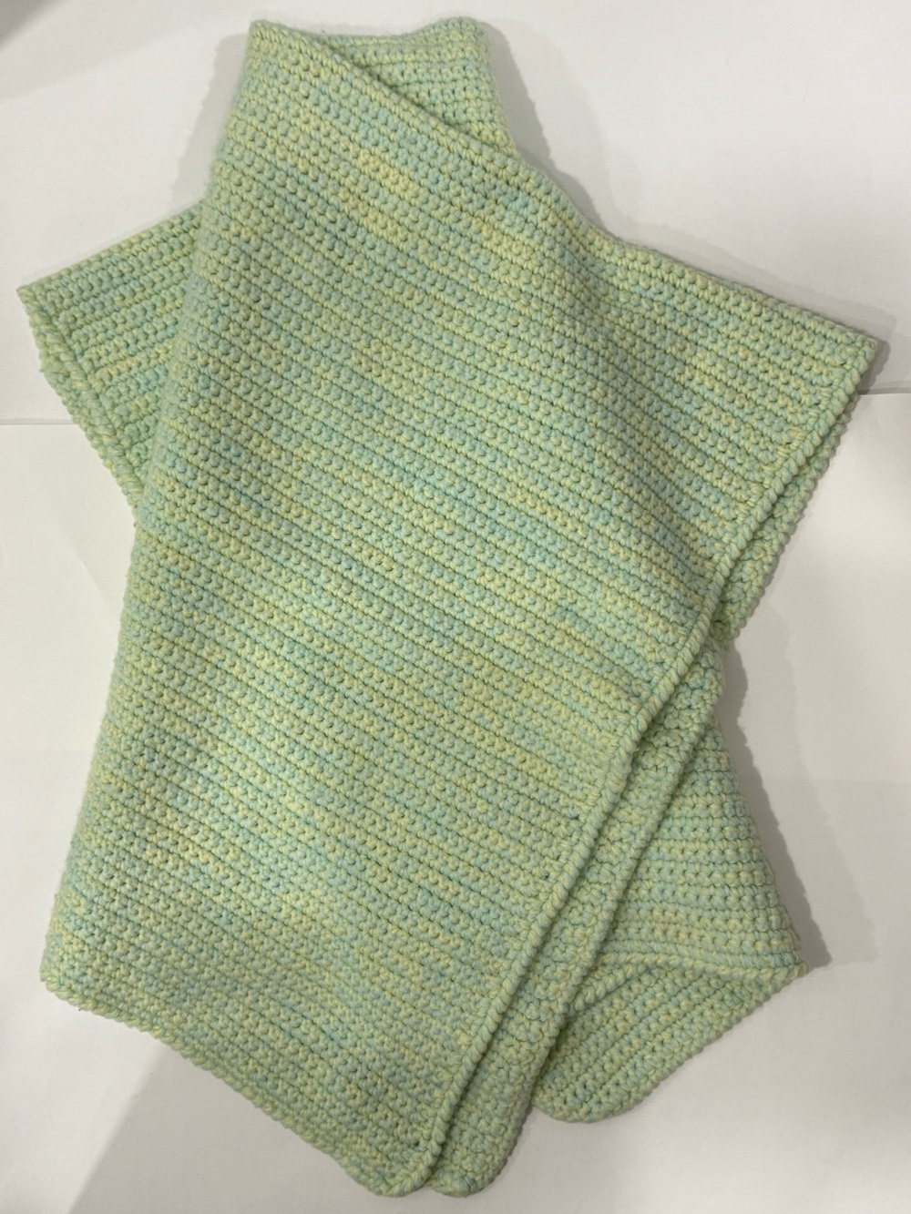 Crochet Knitted Baby Blanket